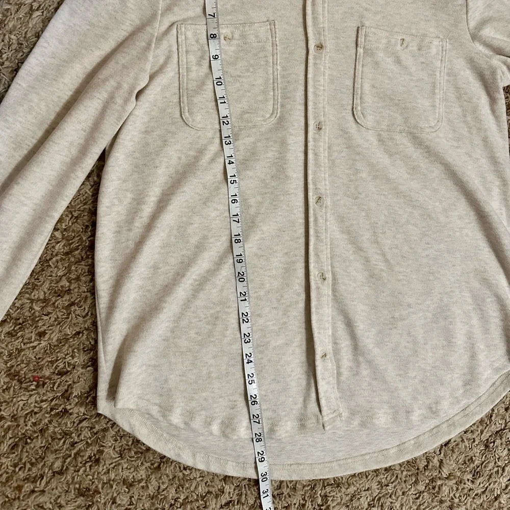 NWT Altar'd State Women’s Cream Collared Top - Size XL - Picture 6 of 7